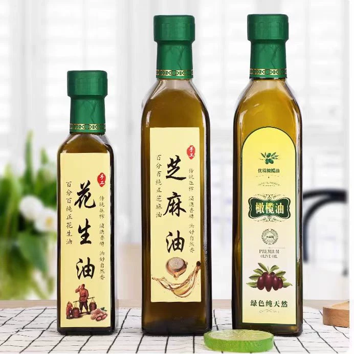 Универсальная бутылка оливкового масла бутылка растительного масла бутылка герметичная бутылка пищевого масла квадратная круглая бутылка горного масла пустая бутылка