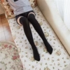 Pure black socks