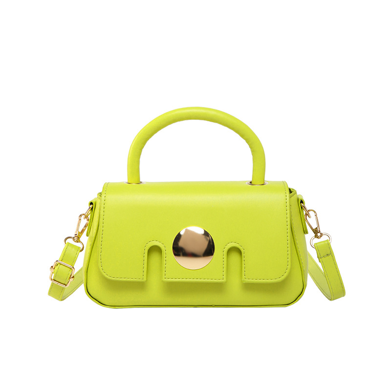 Bolso de un solo hombro de estilo occidental simple de moda de personalidad francesa 2025 primavera nueva versión coreana bolso pequeño de mensajero casual