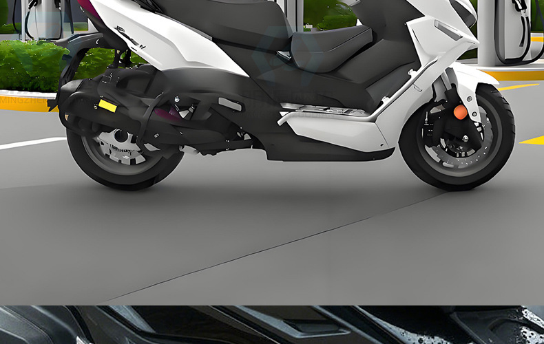 Suitable for Guangyang H150Ⅸx150/Rks150 Seat Cushion Installation, Wide Rebound, Long-Distance Widened Seat Cushion for Motorcycles