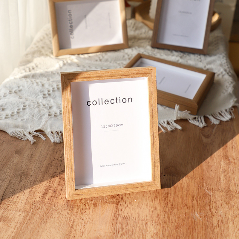 Solid Wood photo frame table 6 inch 7 inch 8 inch photo frame photo album framed photo wall hollow photo frame wholesale Solid Wood photo frame table 6 inch 7 inch 8 inch photo frame photo album framed photo wall hollow photo frame wholesale