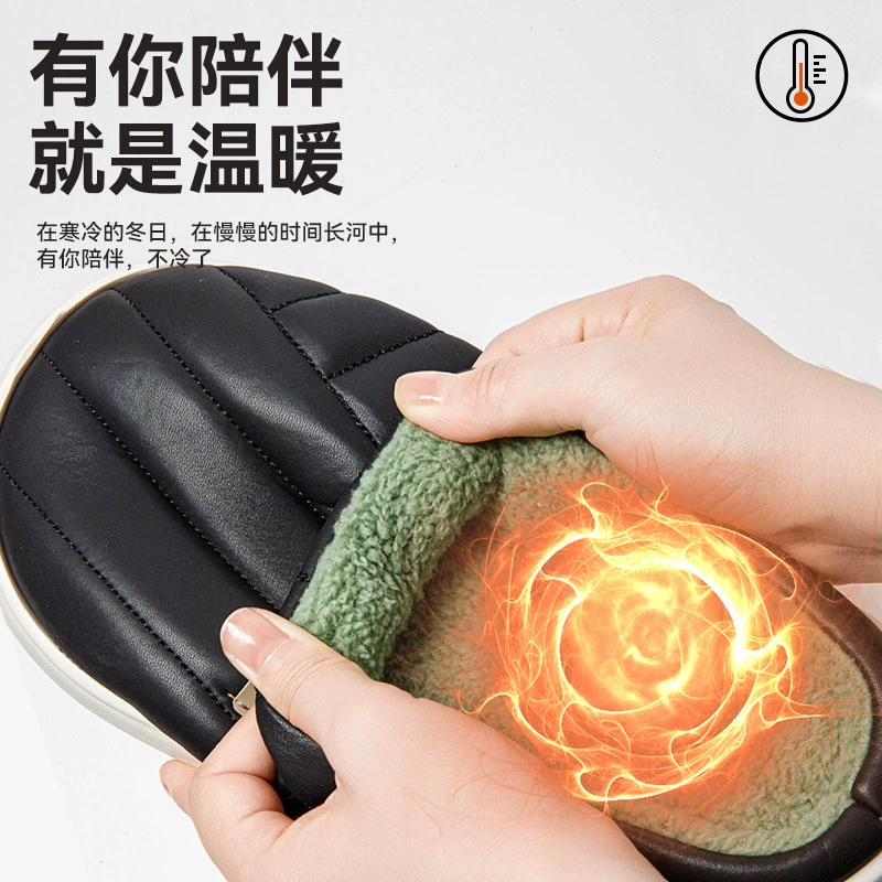 Туфли-сланец回力 Slippers, зимняя обувь платформа, флис для тепла, оптовая
