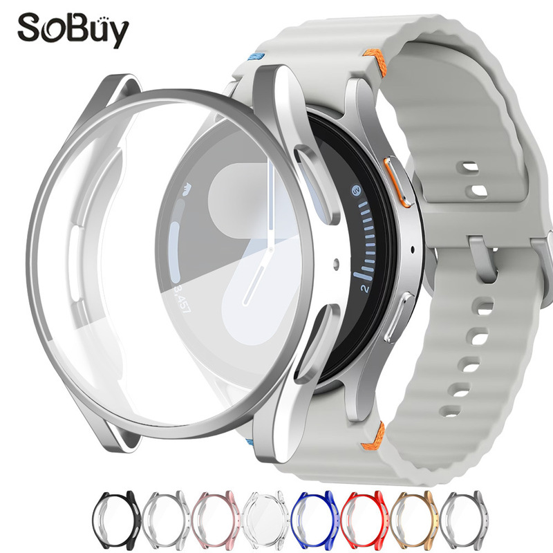 For Samsung Galaxy Watch 7 FE Watch Case TPU Case watch6/5/4 Protective Case 40/44mm For Samsung Galaxy Watch 7 FE Watch Case TPU Case watch6/5/4 Protective Case 40/44mm