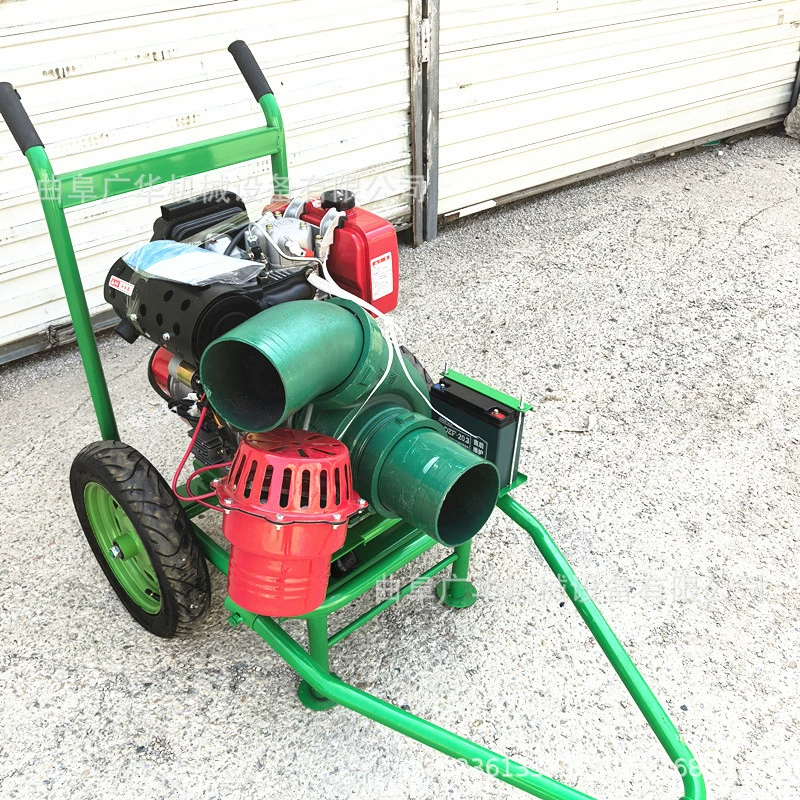 Дизельный распылительный ирригационный насос High Lift 6inch для сельскохозяйственного орошения и дренажа, центробежный насос, ручной самовсасывающий насос