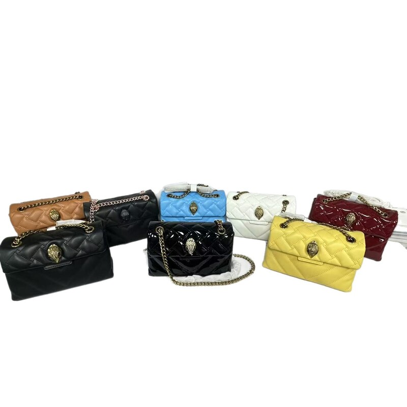 Kg Same Style Eagle Head Bag Embroidery Versatile Single Shoulder Crossbody Handbag Chain Bag 2025 New Small Chanel Style Quilted Embroidery