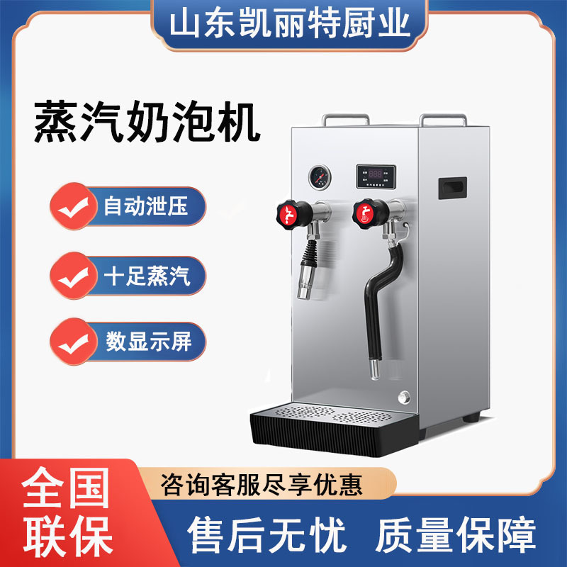 商用蒸汽奶泡机全自动步进式开水机奶茶店专用加热器萃茶蒸汽机