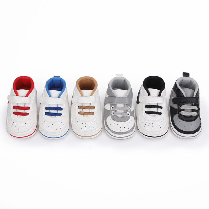 Bebé Niño Zapatos para 0-1 años de edad Bebé Zapatos de bebé zapatos de bebé Zapatos de Niño Zapatos de bebé de una sola pieza entrega 9671