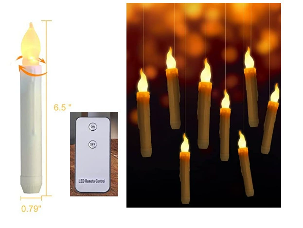 Производители 12 опоры 2 клавиши пульт дистанционного управления Рождественская слезотечение свечи длинные электронные свечи свечи светодиодные свечи длинные стержни свечи