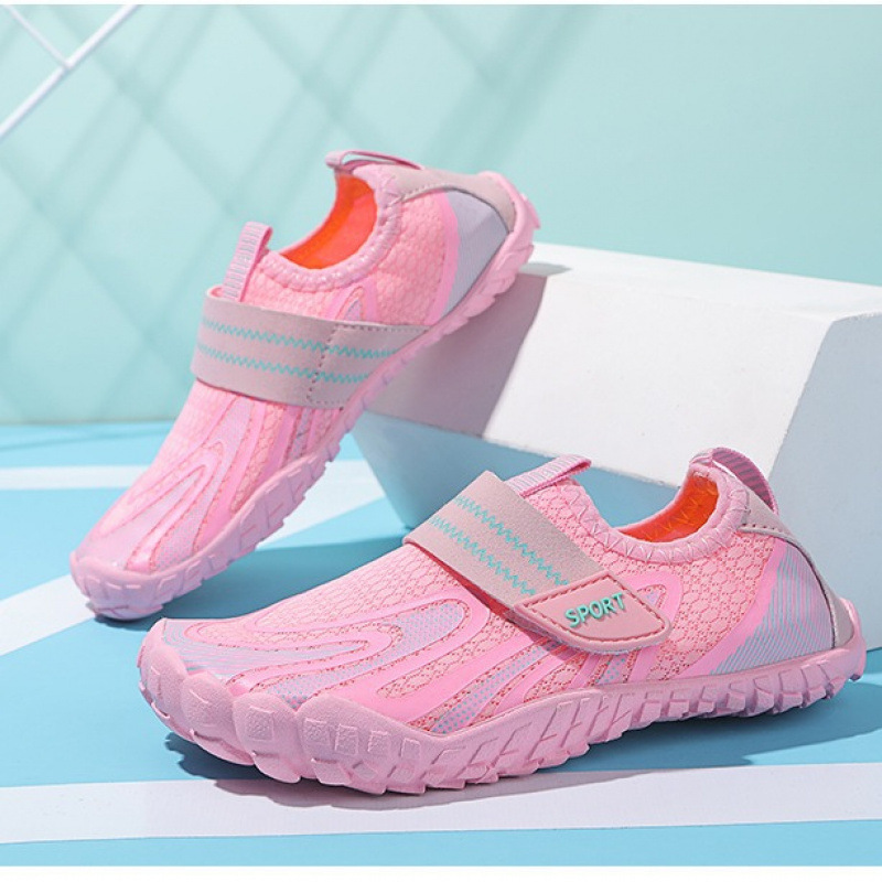 Детская спортивная скакалка для спортзала, дышащая нескользящая пляжная спортивная обувь для йоги для плавания, мягкая подошва