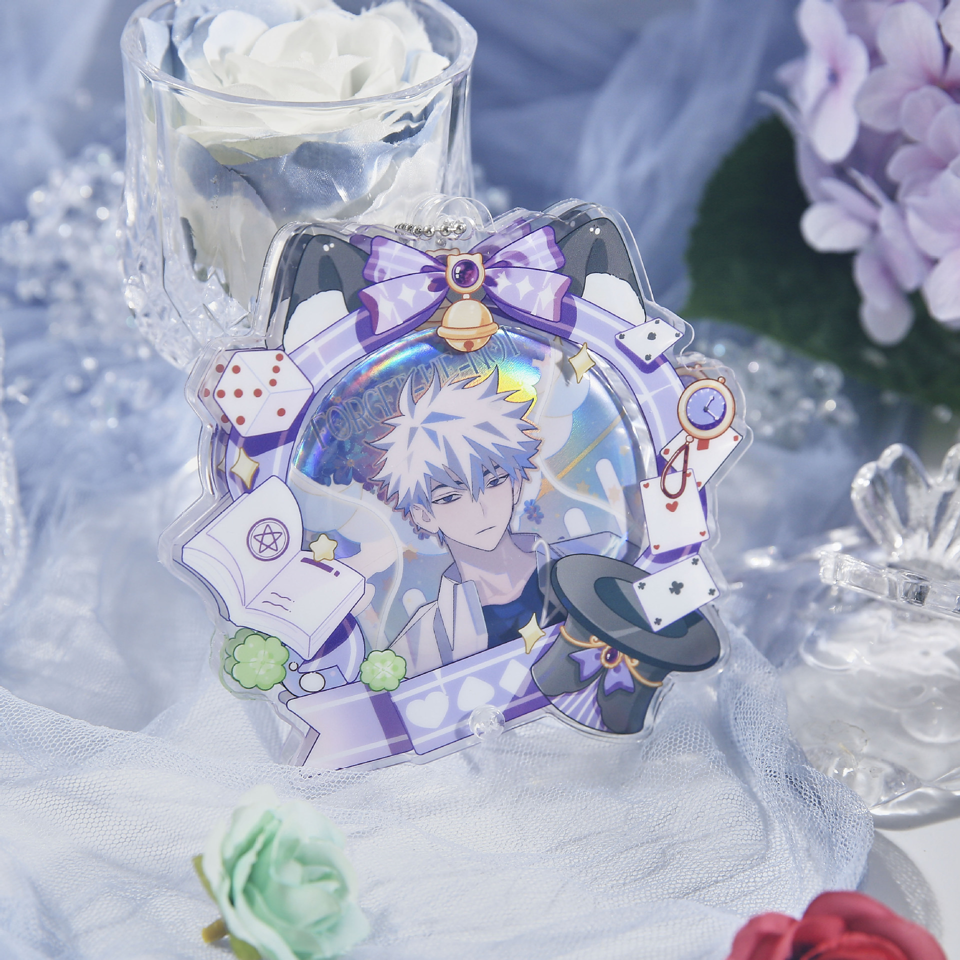 Showcase de Mr. Paper Bar, serie Alice Night, cubierta protectora de bar de dos dimensiones, decoración de mesa