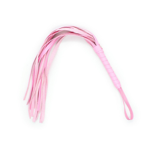 Factory black, red, pink and white sex toy leather whip loose whip couple female toy whip adult products PU