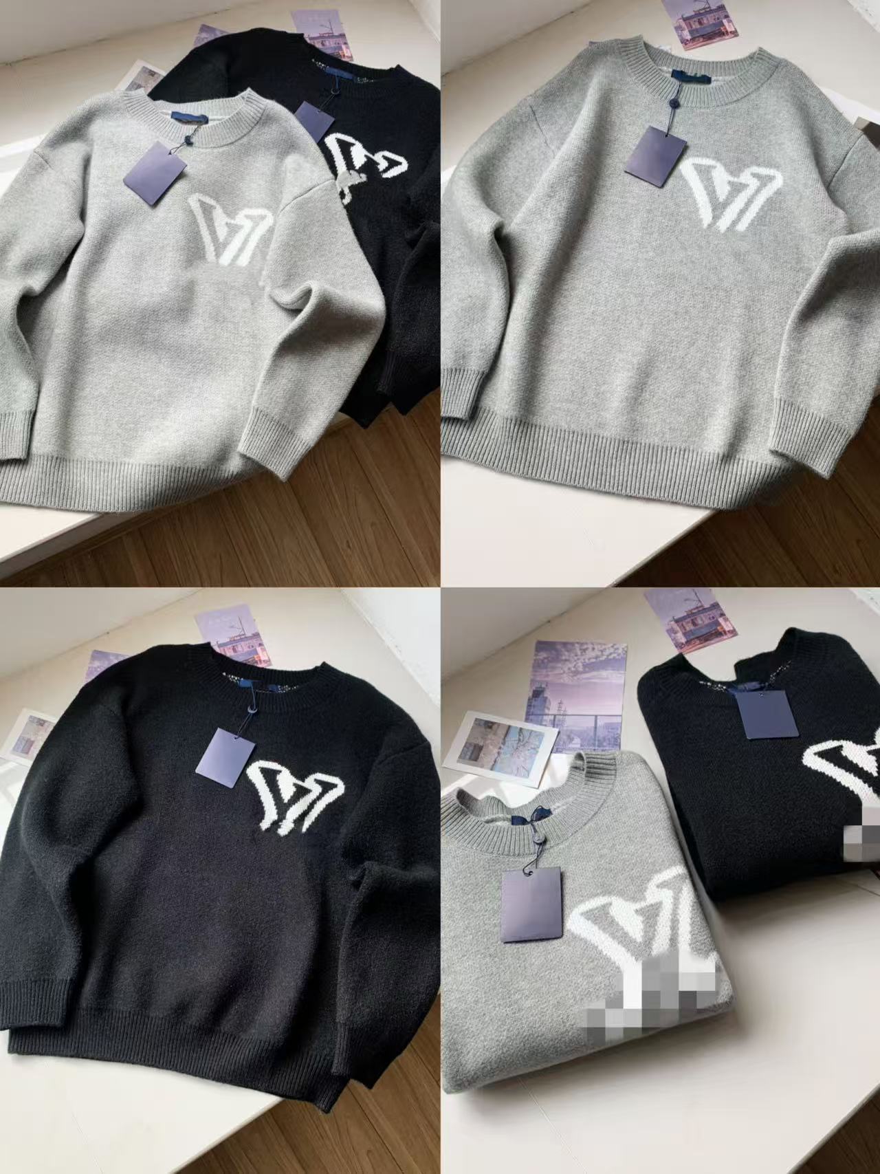 Unisex toxunma sviter, dəyirmi boyunlu, payız-qış üçün