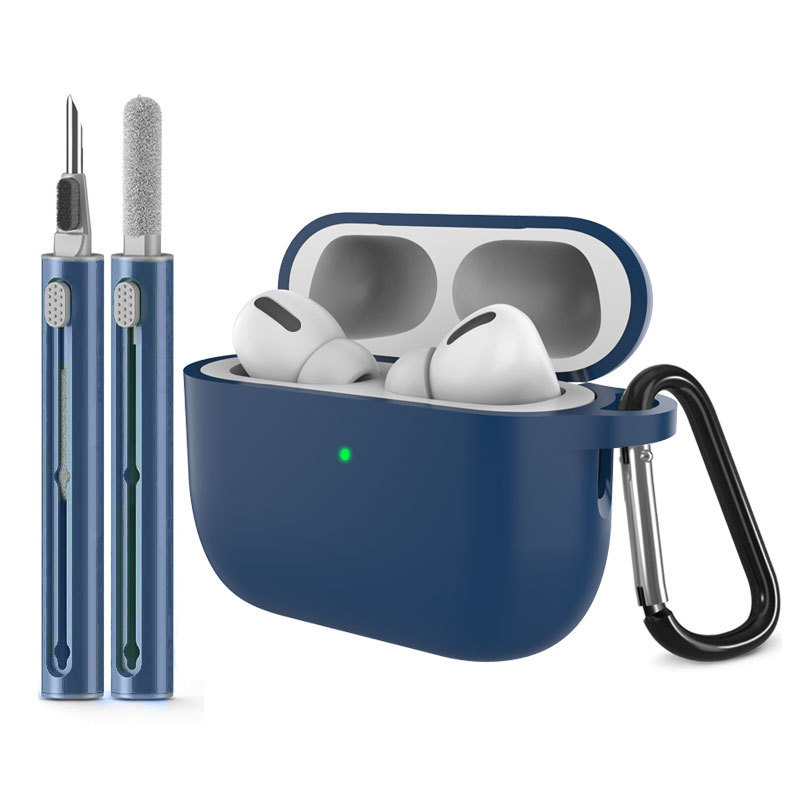 适用Airpodspro3保护套苹果耳机保护壳硅胶纯色airpods保护壳批发|undefined