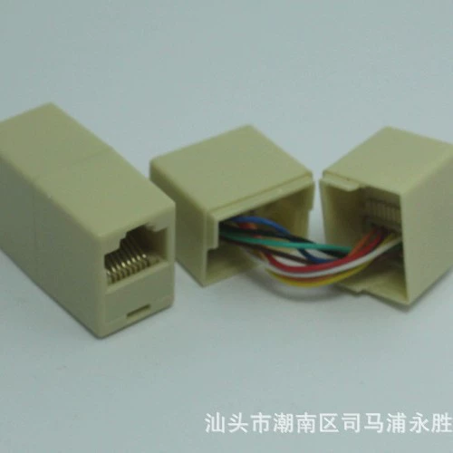 Сетевой кабель RJ45 Прямая головка 8P8C сетевой кабель конвертер головки разъема