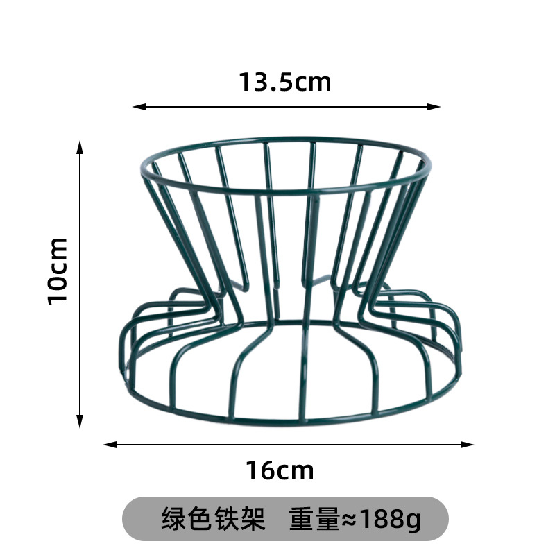 녹색 철제 프레임