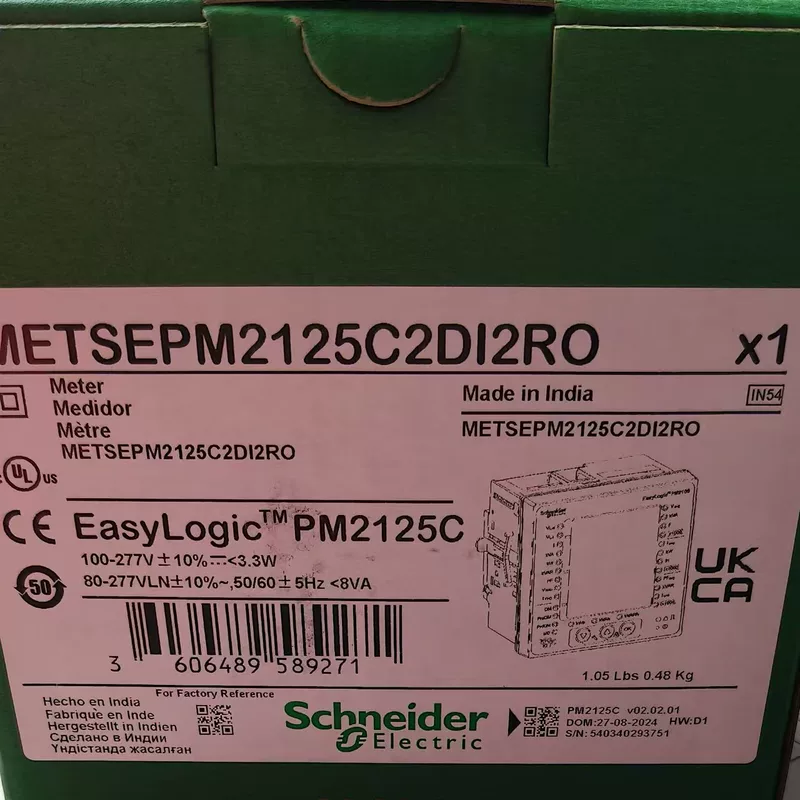 METSEPM2125C2DI2RO PM2125C измеритель мощности
