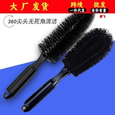 工厂直销汽车美容洗车工具专业清洁刷子汽车轮毂刷强力去污轮胎刷