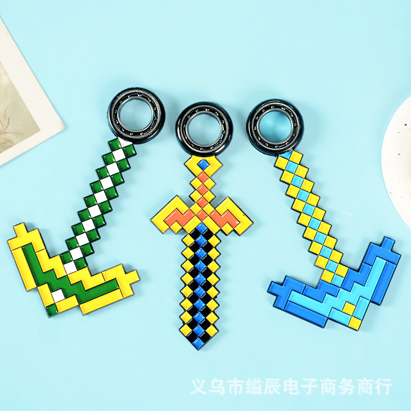 5 위안 12 베어링 합금 무기 회전 무기 모델 장난감 소년 인기 장난감 가게