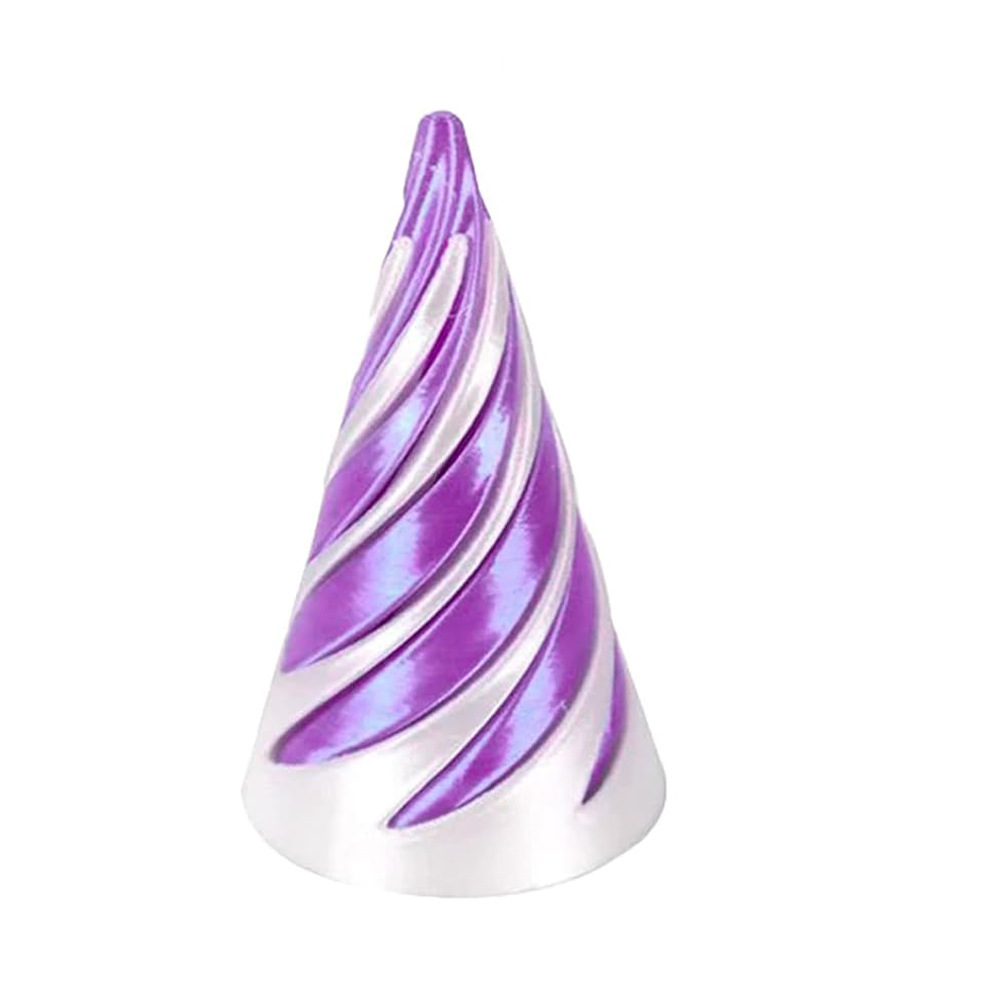 원뿔 흰색 및 보라색(20개부터)