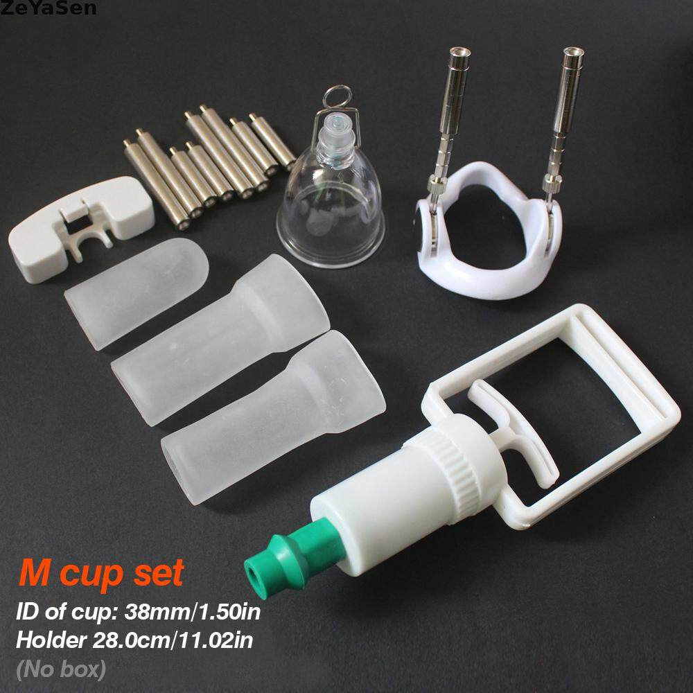 Pene Camilla masculino físico estiramiento soporte Pene entrenador de vacío presión negativa Ejercitador de pene