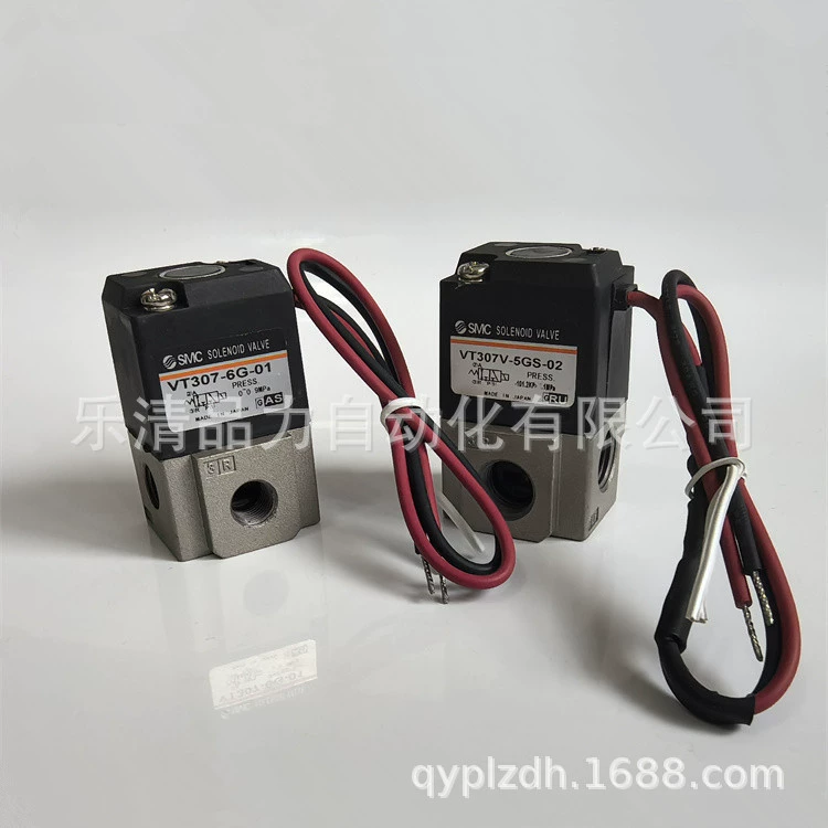 Высокочастотный электромагнитный клапан прямого действия SMC VT307Y-VT307E-2G-3G-4G-5G-6G-7G-01-02-F-Q