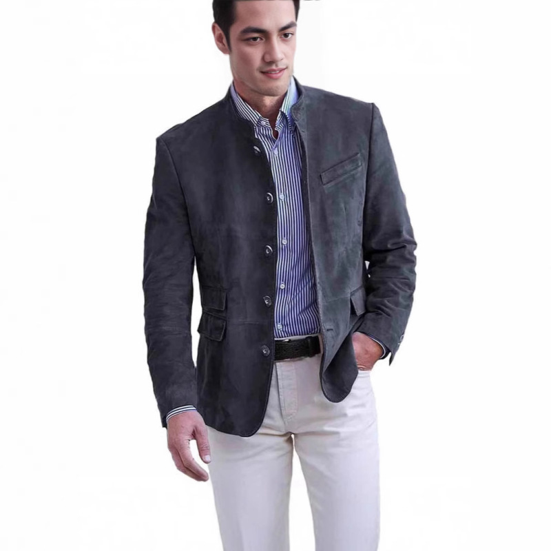 Cross-Border New Spot Amazon Autumn and Winter Men's Casual Suit Jacket Men's Corduroy Retro Suit Top Cross-Border New Spot Amazon Autumn and Winter Men's Casual Suit Jacket Men's Corduroy Retro Suit Top