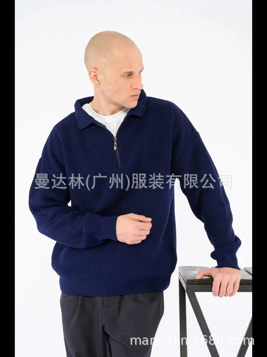 Мужской свитер с половинной молнией (Zip Sweater)