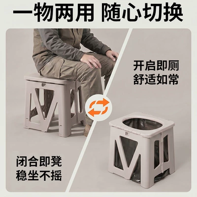 Kempinq və səyahət: odor-proof outdoor mobile toilet