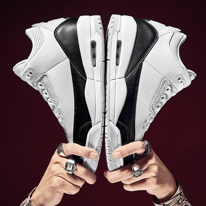 Putian fábrica al por mayor zapatos de los hombres populares zapatos de las mujeres zapatos corrientes puro original AJ3 baloncesto zapatos pareja casual zapatilla de deporte