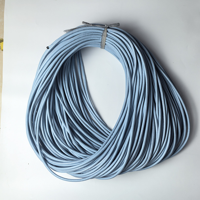 Coser de coche hecho a mano, relleno de núcleo, accesorios de ropa, cuerda de cuero pu, accesorios de joyería, cuerda redonda, pulsera de color al por mayor, cuerda