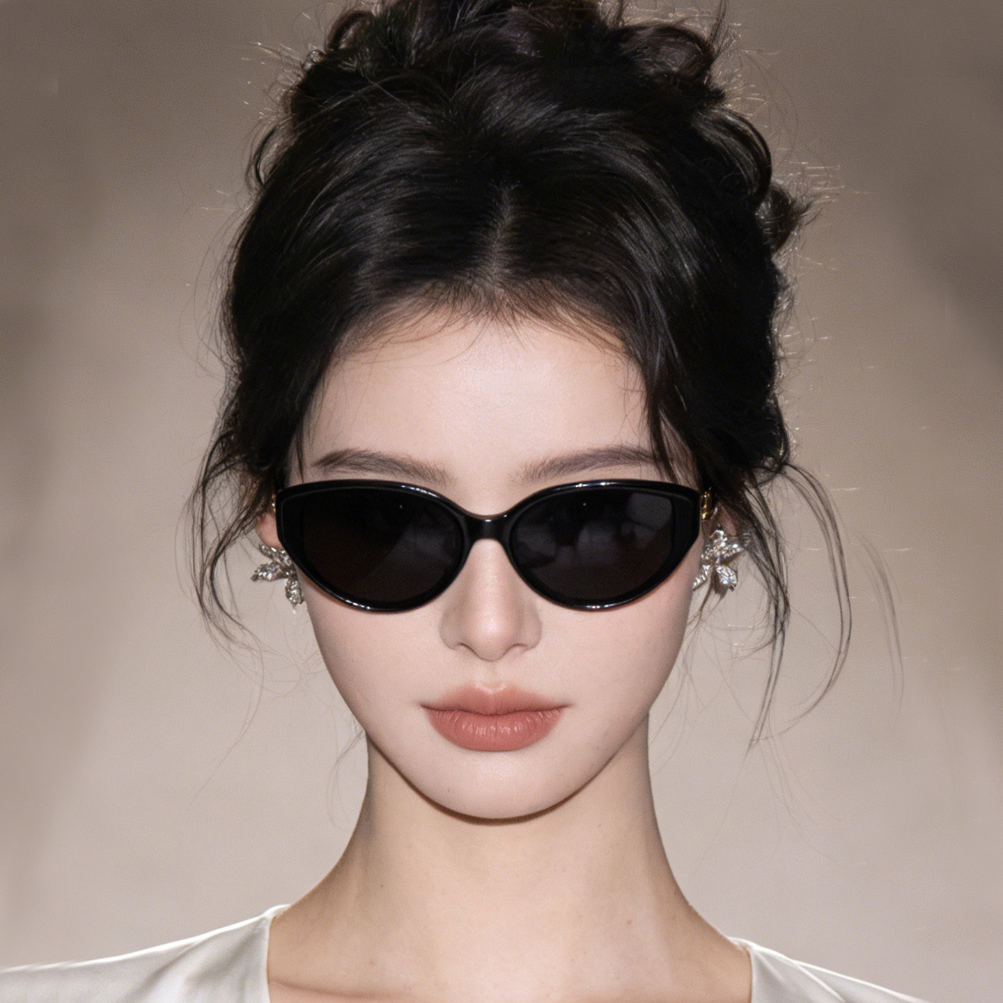 2026 New Trendy Cat-Eye Sunglasses, Uv Protection, Suitable for All Face Shapes, Make the Face Look Smaller, Sunshade Sunglasses H