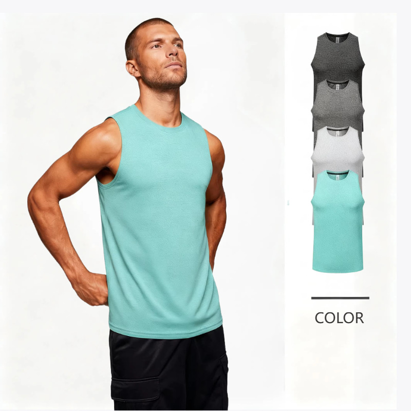 2026 Cross-Border Summer Bonebird Style Professional Running Marathon Quick-Dry Breathable Sports Vest for Men