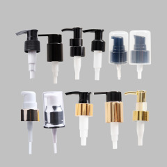 18歯20歯24歯28/410口径ポンプヘッド化粧品分注ボトルローションポンプクレンジングオイルポンプアヒル口パウダーポンプ