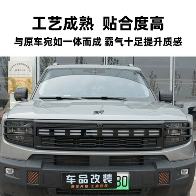 Zhongwang Front Face Black Decorative Strip