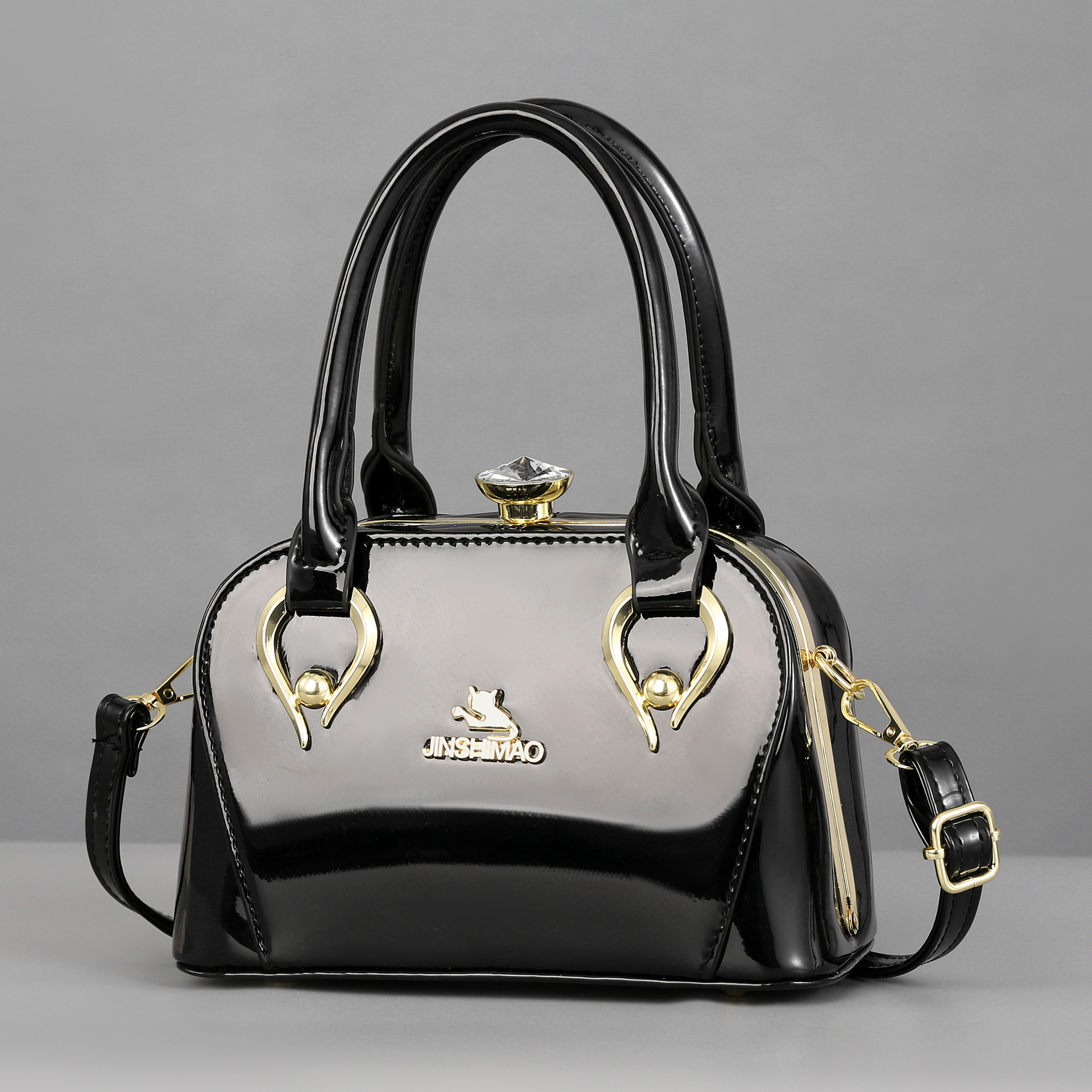 Taizhou bolso de mujer bolso de piel brillante bolso de hombro bolso de moda atmósfera bolso de mujer bolso de cena bolso de mano