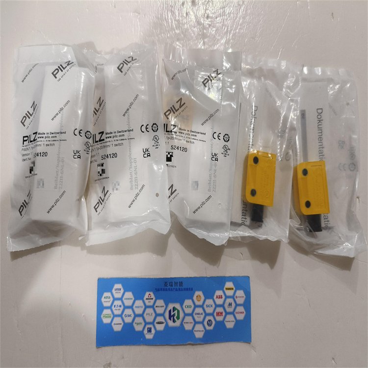 PILZ 皮尔兹 524120 安全接近开关 PSEN 1.1P-20/8MM/ 1 SWITCH