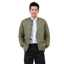 棉袄加厚棉花防寒保暖工厂劳保棉服冷库棉衣老式棉裤军绿套装
