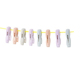 30 Pack Plastic Strong Socks Bed Sheet Windproof Clip Home Window Drying Towel Clothes Fixing Clip Set