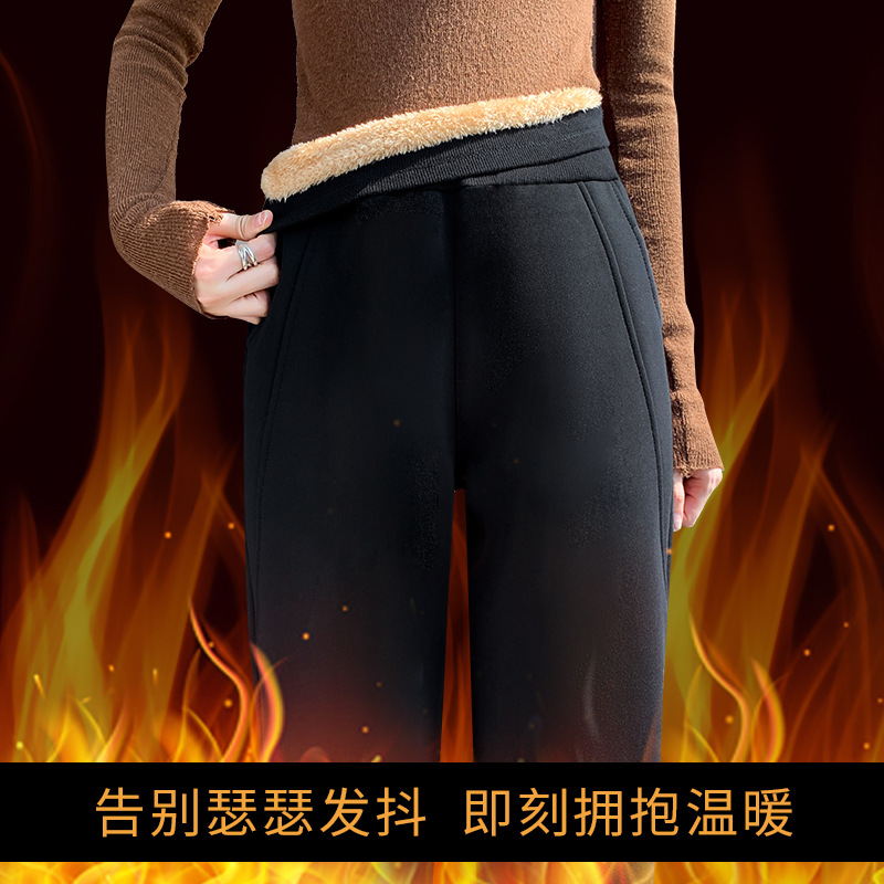 Women's Jogger Pants 2025 Autumn and Winter New Trendy Popular Style Petite Casual Loose Fleece-Lined Warm Sweatpants Women's Jogger Pants 2025 Autumn and Winter New Trendy Popular Style Petite Casual Loose Fleece-Lined Warm Sweatpants