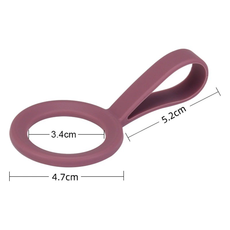 2025 новый стиль стакан для воды, ручная веревка эластичная маленькая бутылка для термоса, силиконовая ручная вязкость для наружных портативных аксессуаров