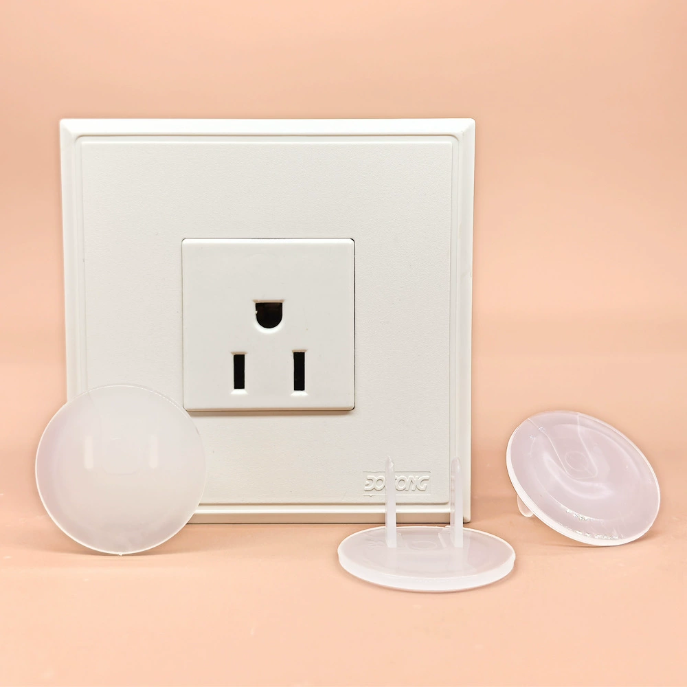 Защитный колпачок для розеток американского стандарта, прозрачный, от детей, от электрического удара, 3-х контактовый, 3-фазный