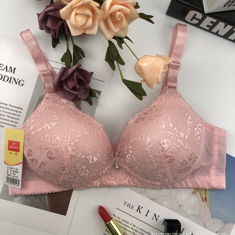 Explosive Yingchang 348 Medium Thick Rings-Free Sexy Cup Bra Comfortable Breathable Underwear for Women