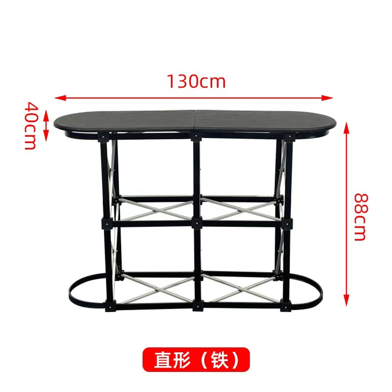 Mesa de promoción de malla de tracción de aleación de aluminio transfronteriza plegable curva de malla de tracción de mesa de recepción de película de presión en el extranjero cabina de recepción portátil