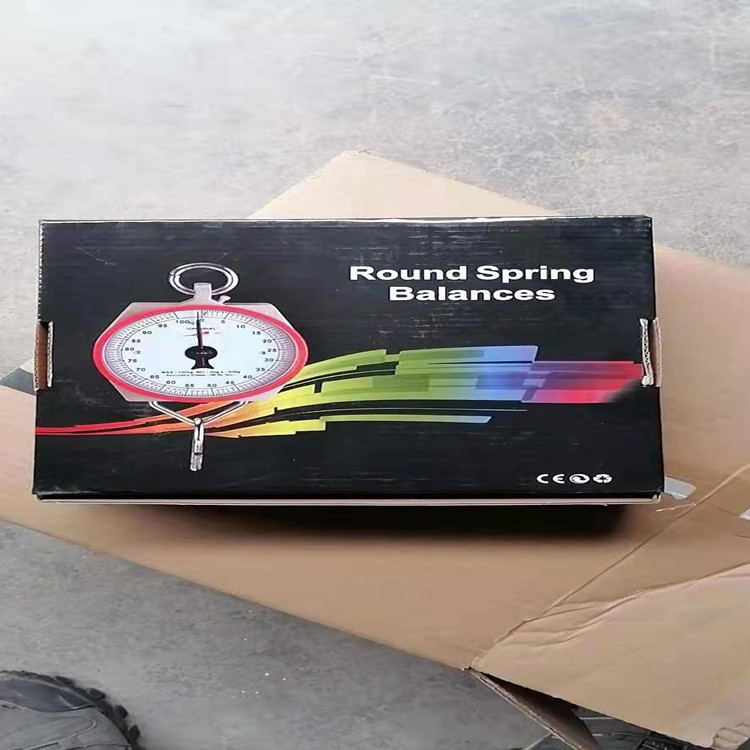 Escala portátil de aluminio, escala de gancho, escala de resorte 150kg, comercio exterior