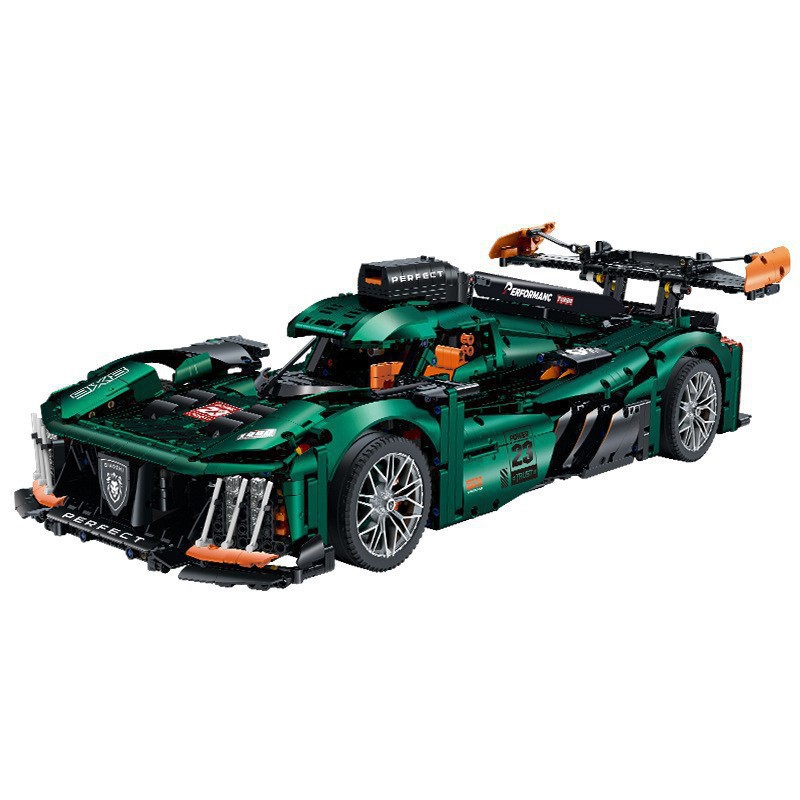 Guli10613 Bugatti Super Run series de automóviles deportivos de alta dificultad de ensamblaje de juguetes de ladrillos regalo para niños