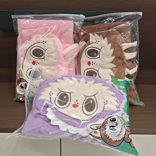 Cross-Border Hot Selling Plush Hooded Nap Blanket Thickened Hat Cute Ears Warm Cloak Bath Towel