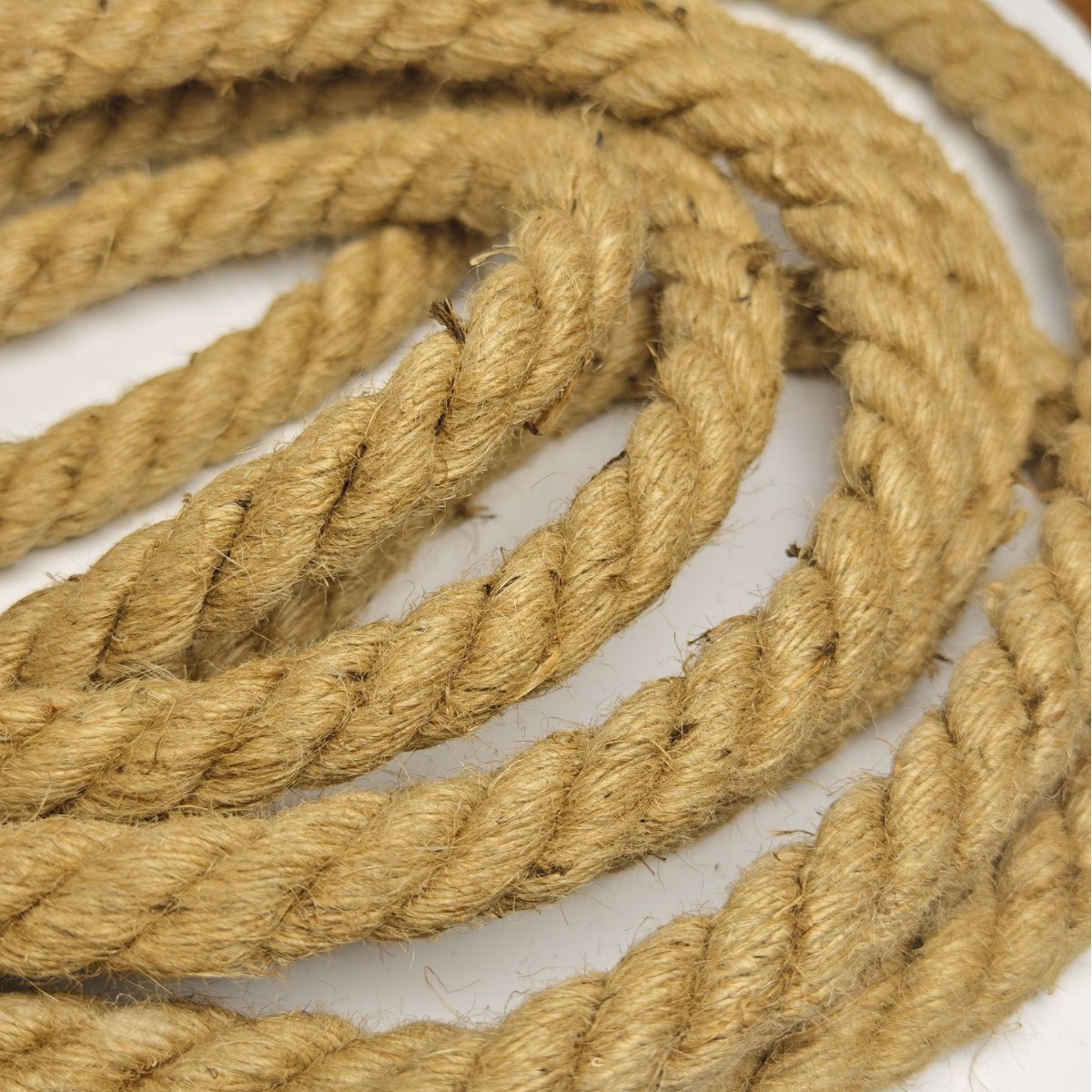 工厂批发6mm~9mm包装捆扎绑园艺大棚牧场盆景室内装饰麻绳捆绑绳