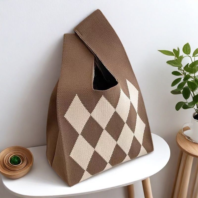 다이아몬드 그리드-카키 [90g]