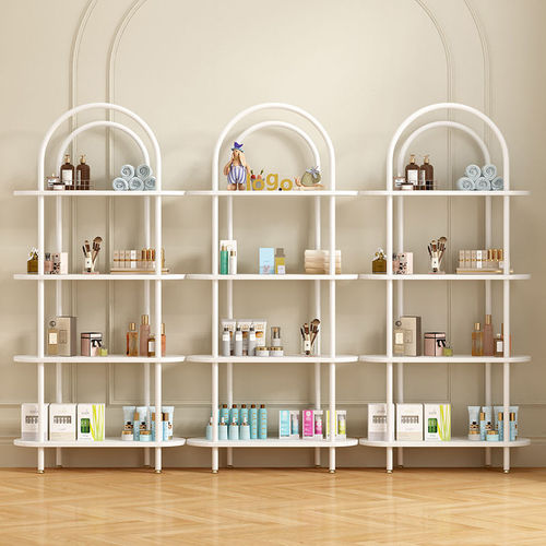 zsr cosmetics display cabinet product display cabinet live broadcast room product rack courtyard sample display rack display
