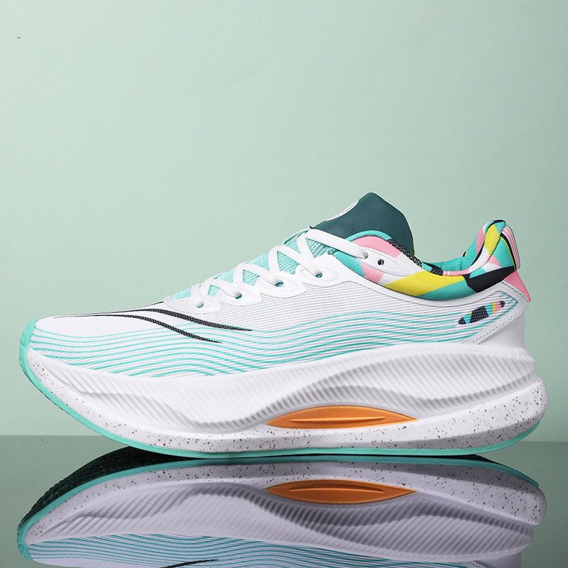 2025 Yueyin 4PRO Running Shoes Men's Professional Shock Absorption Racing Stable Support Lightweight Breathable sneaker